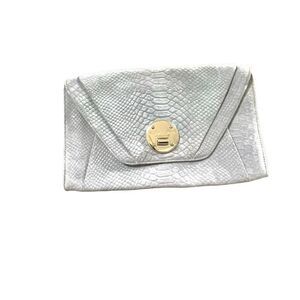 Elliot Lucca grey clutch bag
